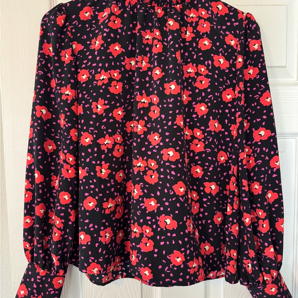 Sanctuary Black and Red Blouse